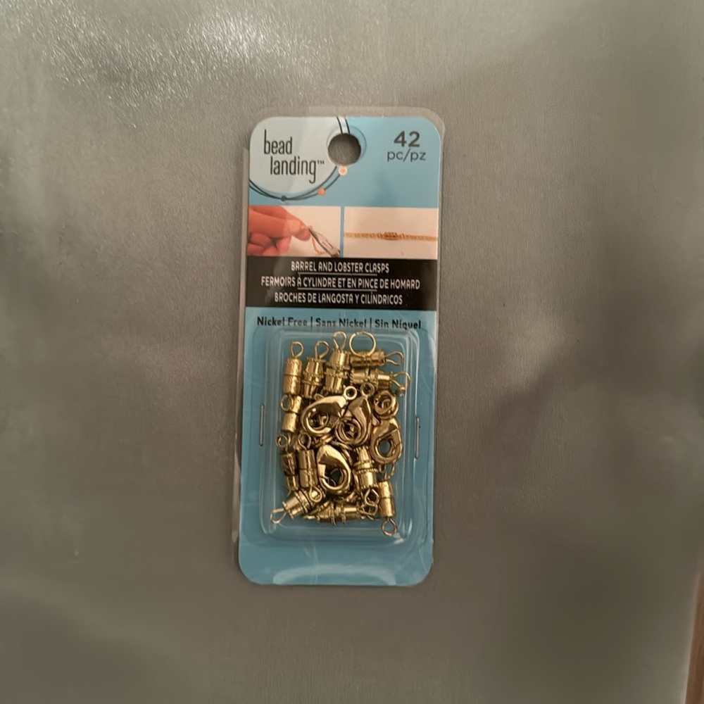 Bracelet and lobster clasps